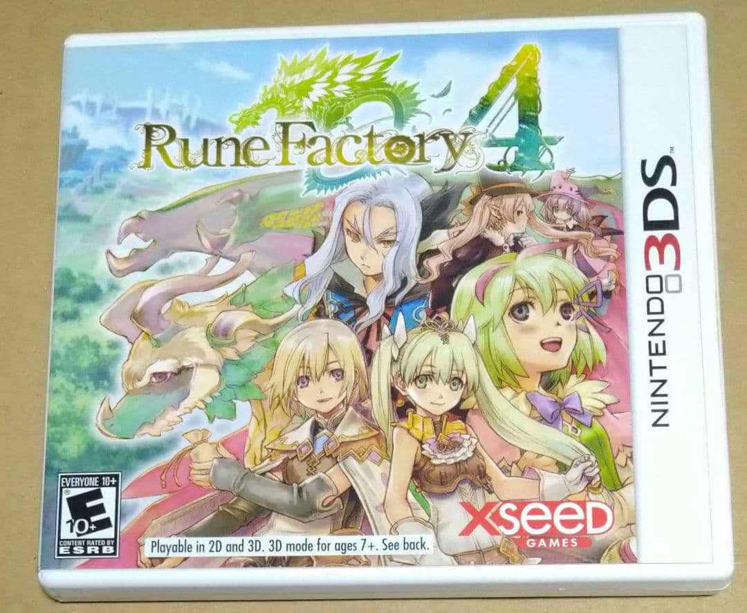 【北米版】ルーンファクトリー4 Rune Factory 4 3DS