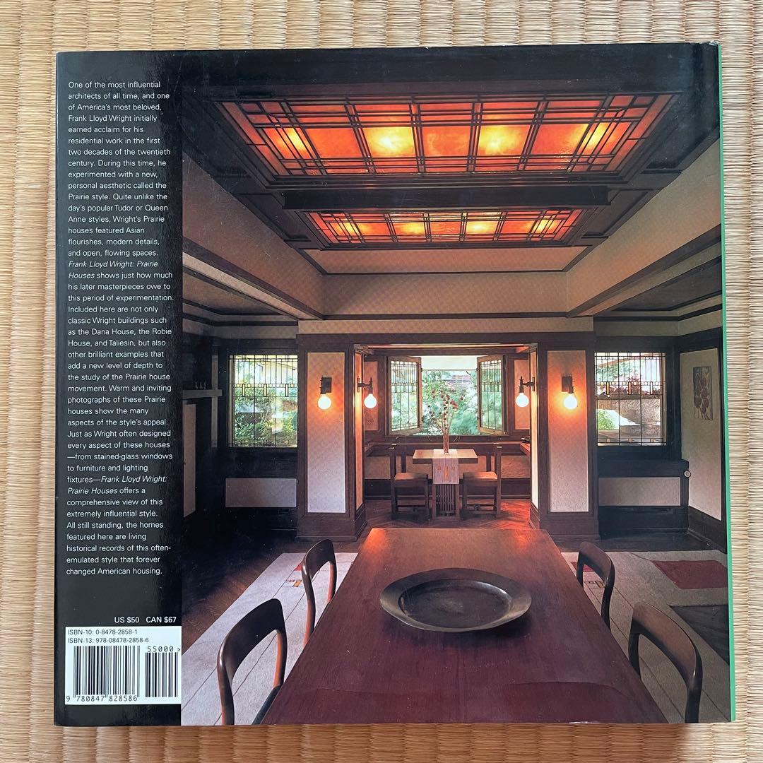 洋書 Frank Lloyd Wright Prairie Houses