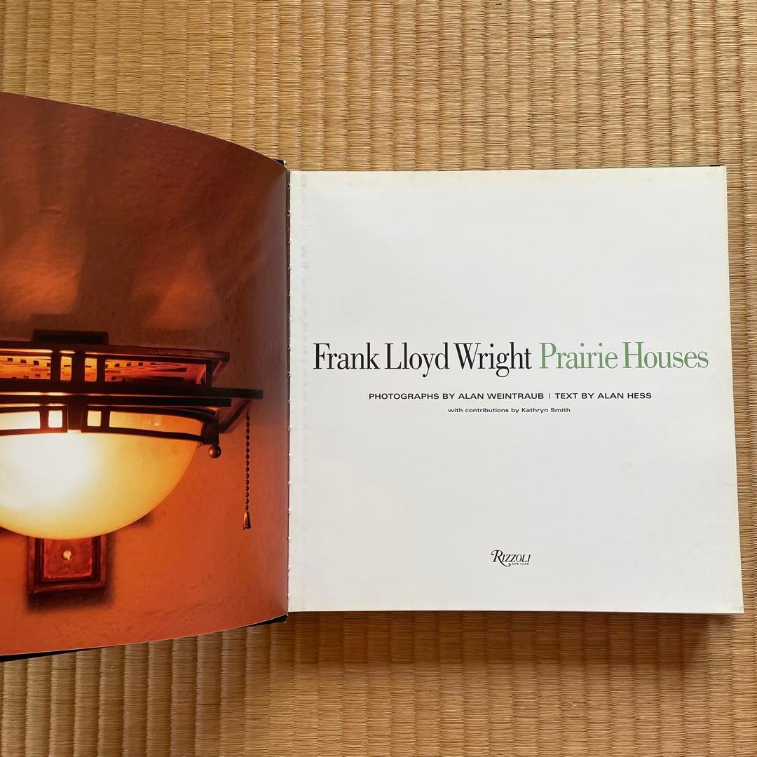 洋書 Frank Lloyd Wright Prairie Houses