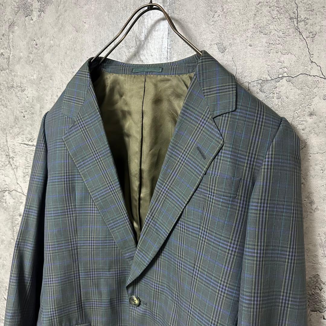 【超希少◎】CELINE　テーラードジャケット　チェック　vintage　90s