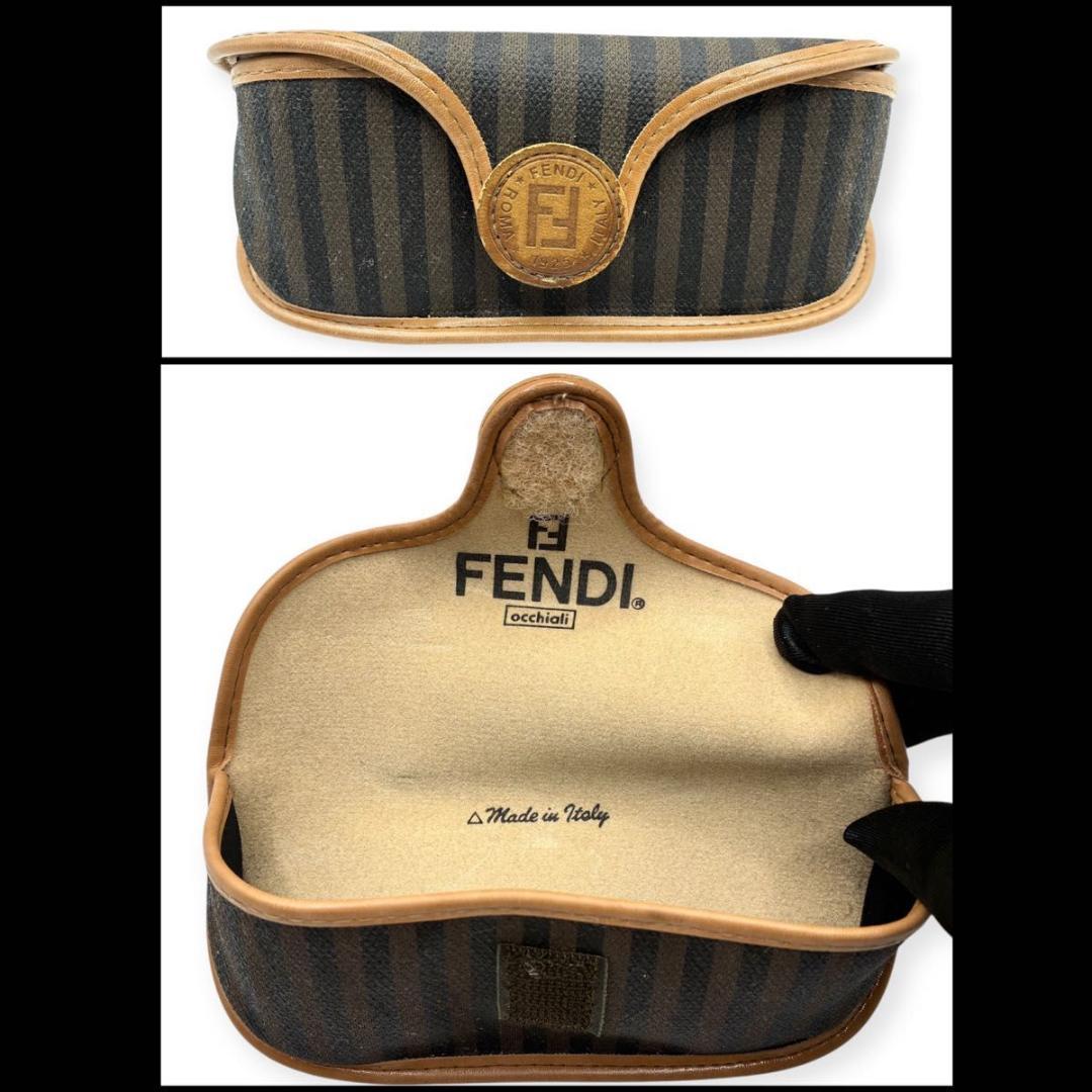 【美品】FENDI フェンディ　彫刻　オーバル　サングラス　バロック調　フルリム