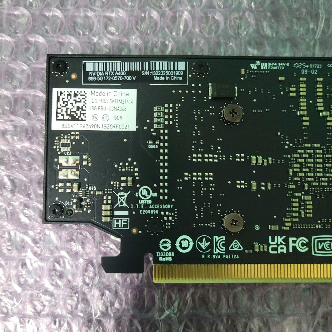 NVIDIA RTX A400 4GB 美品