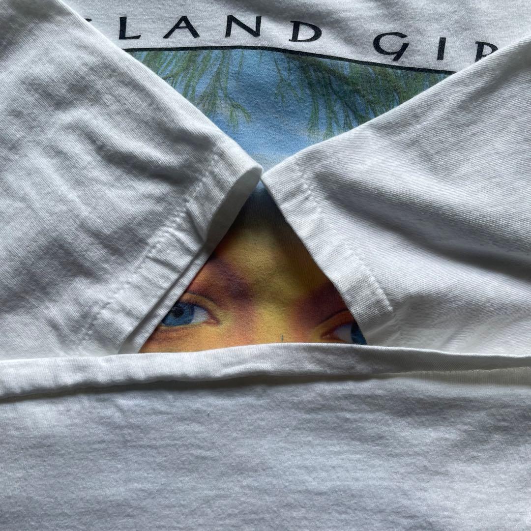 トップス 90s VTG Jim Warren  Girl T Shirt