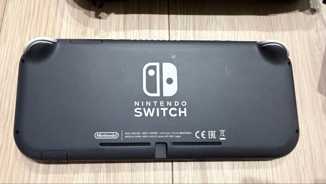 Nintendo Switch Lite グレー 充電器・ケース付き