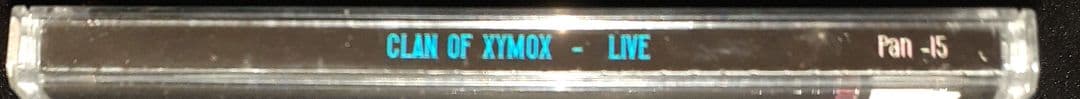 Clan Of Xymox(クラン・オブ・ザイモックス),LIVE,CDアルバム