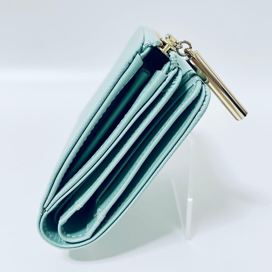 【未使用】LANVIN en Bleu ランバンオンブルー　コンパクト財布