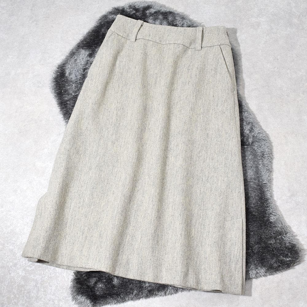 【極美品】MARGARET HOWELL WOOL TWEED SKIRT