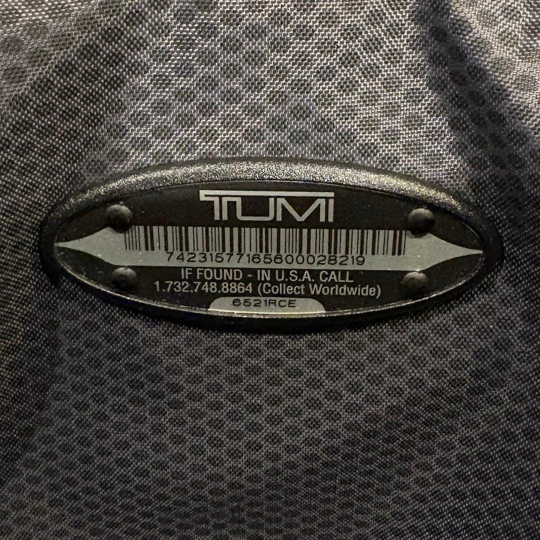 美品☆TUMI トゥミ ナイロン ボストンバッグ 2way ゴルフ 旅行 黒　赤