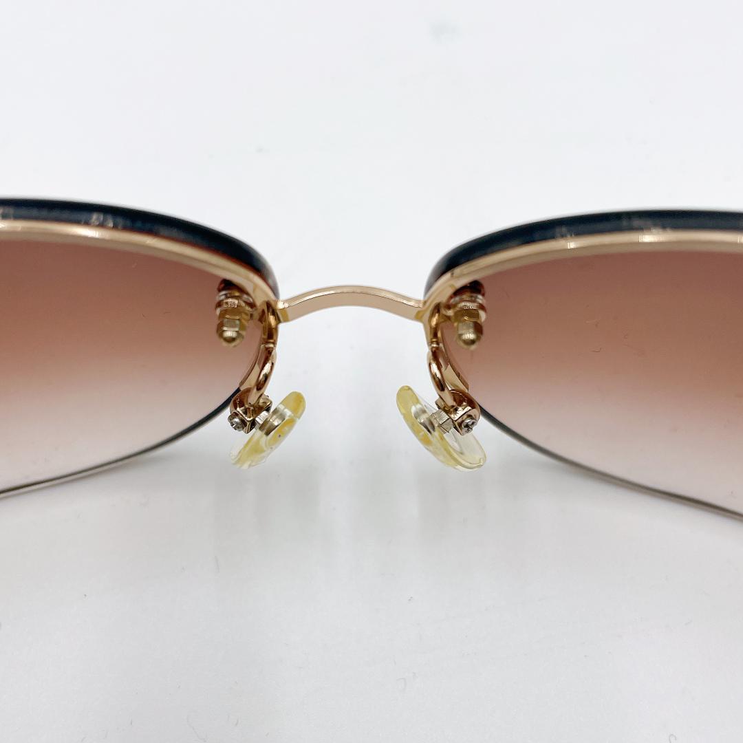 良品 DOLCE&GABBANA オーバル サングラス ドルガバ　m504