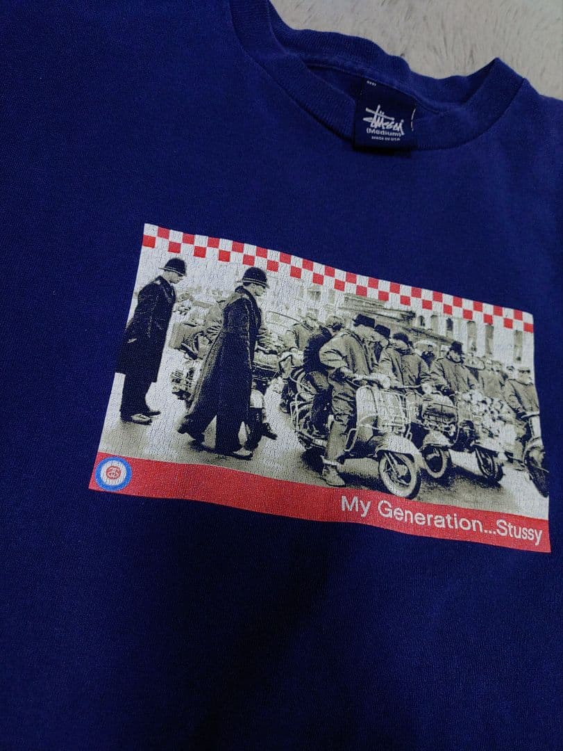 old Stussy My Generation 紺タグ　USA製