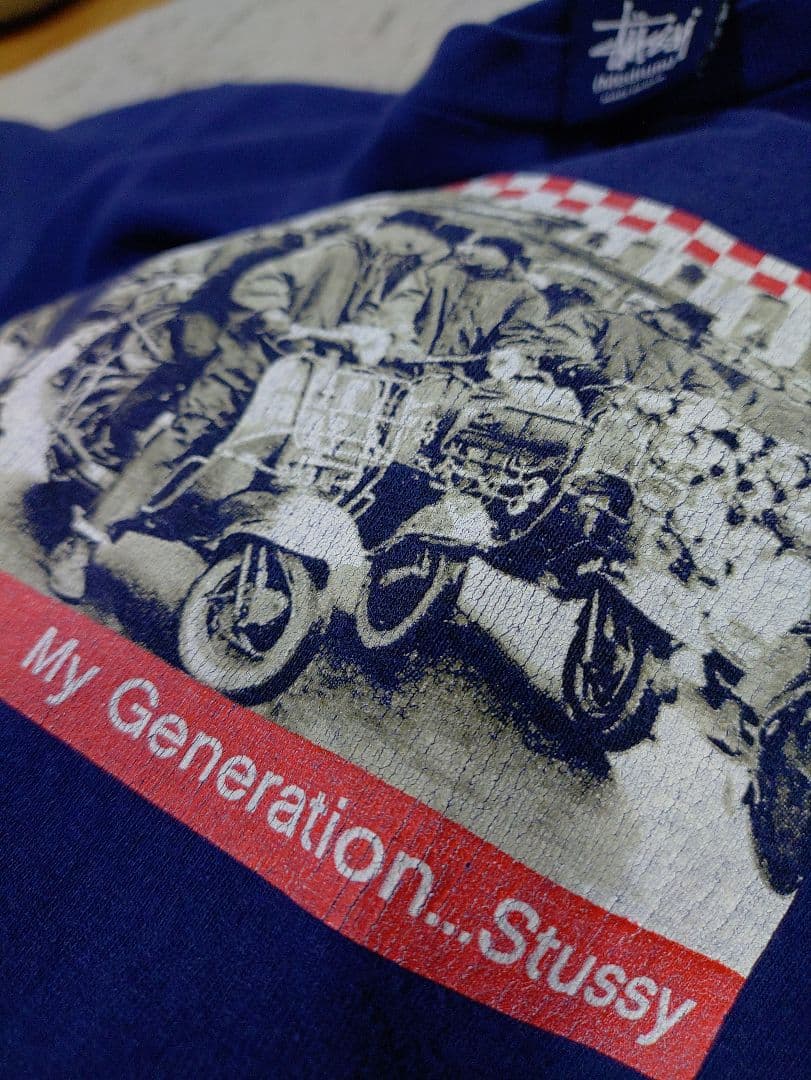 old Stussy My Generation 紺タグ　USA製