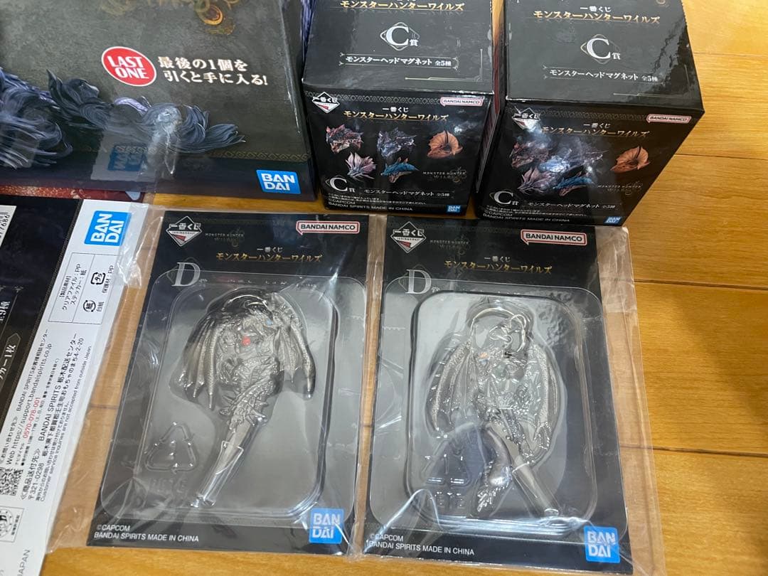モンスターハンター ラストワン賞 フィギュア　オマケ　C・D・G賞 一番くじ