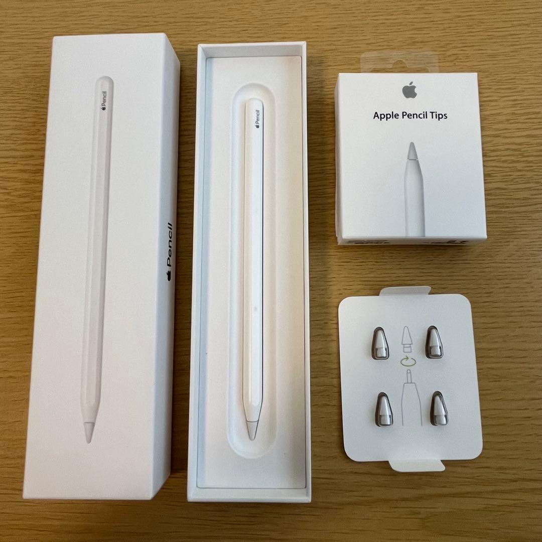 【替え芯付き】第二世代Apple Pencil