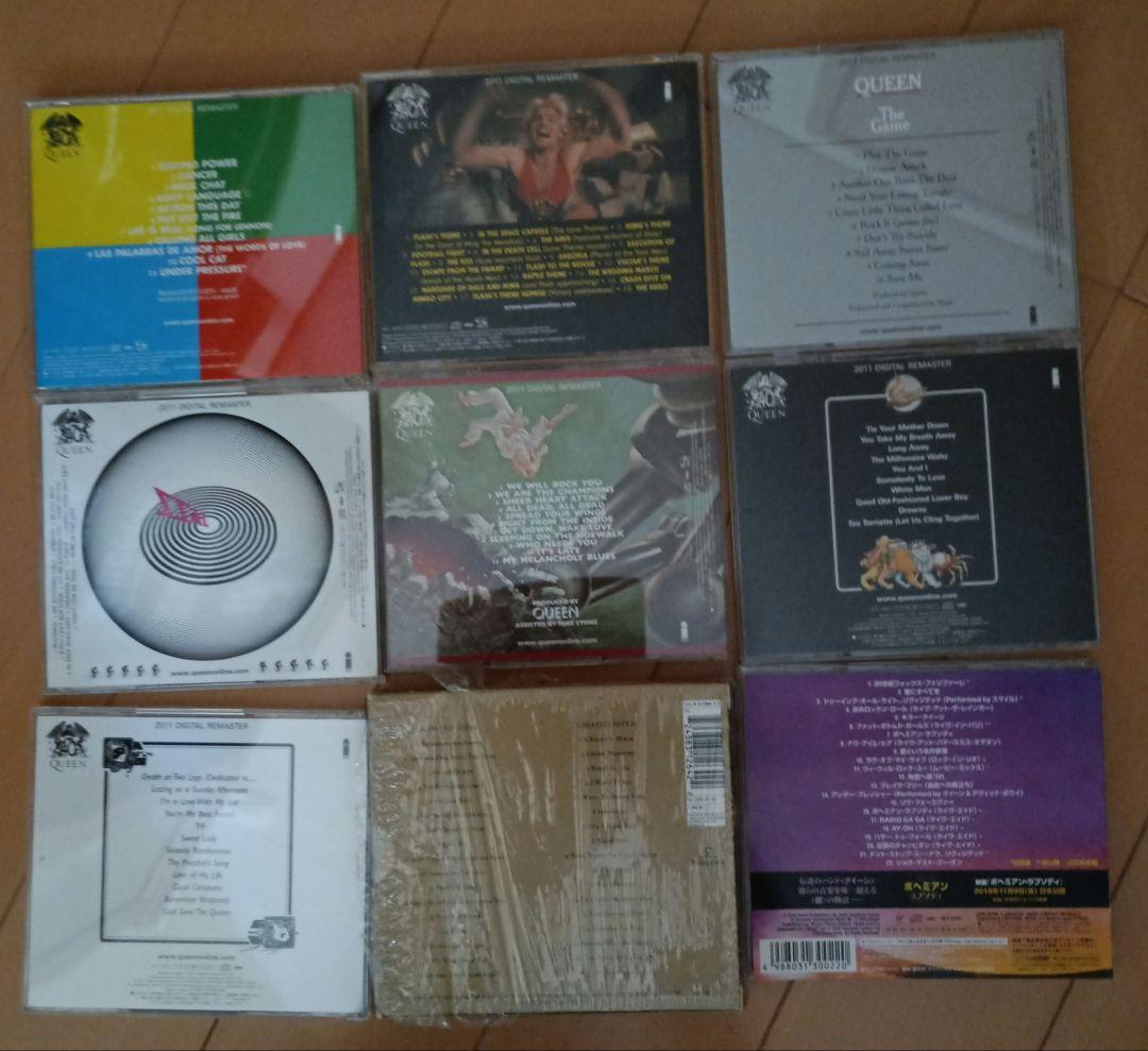 Queen CD18枚・Blu-ray3枚 セット