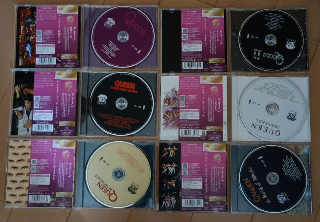 Queen CD18枚・Blu-ray3枚 セット