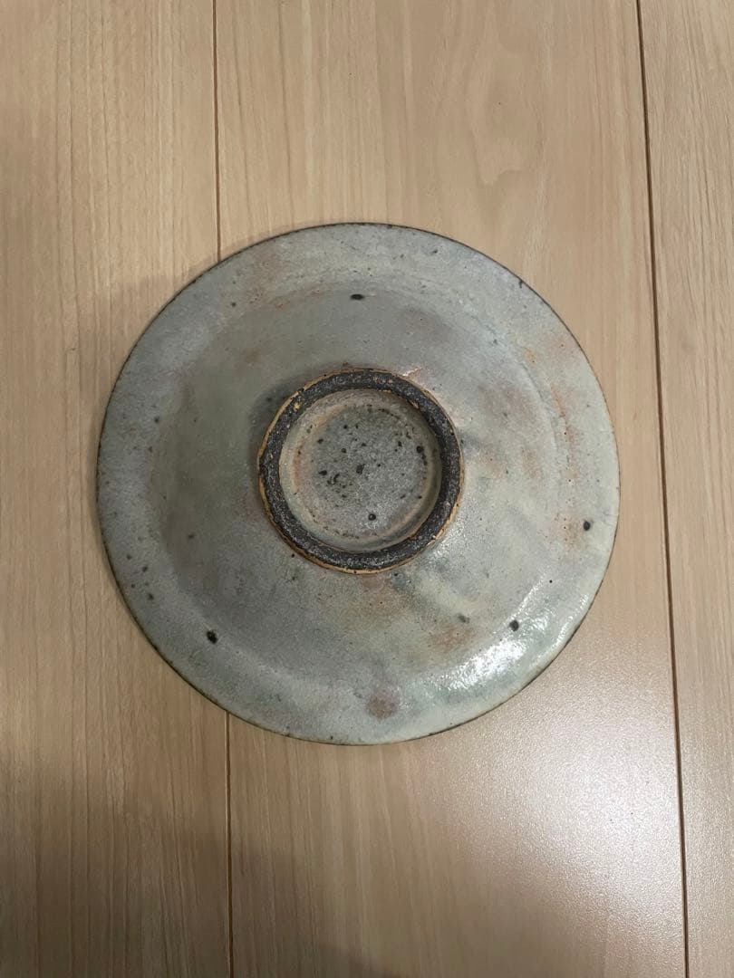 グレーのマットボウル　作家物　小林徹也