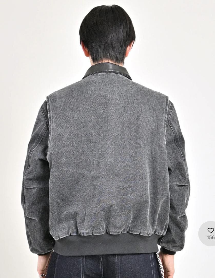 【SALE】L2139レザーカラーデトロイトジャケットM（black）地底人