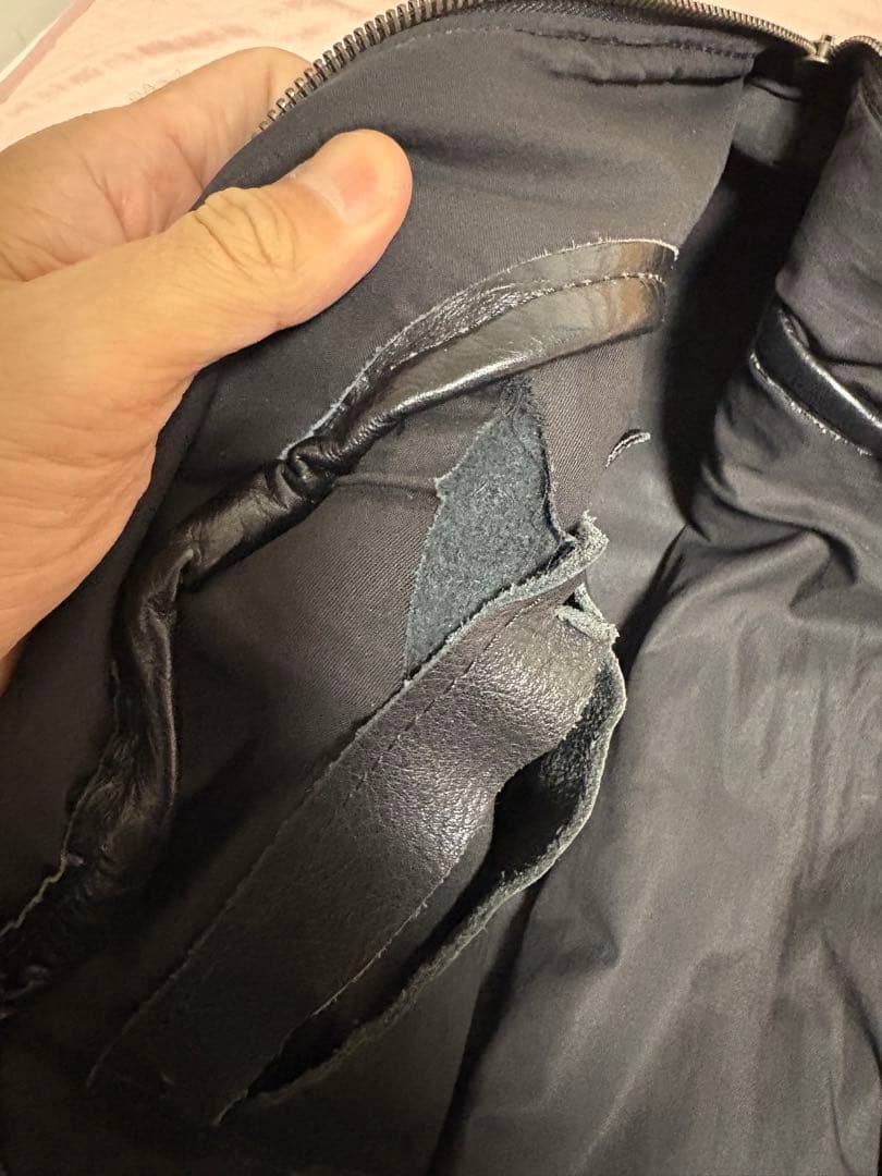 Jas.M.B Boston Bag ジャスエンビ ボストンバック ブラック