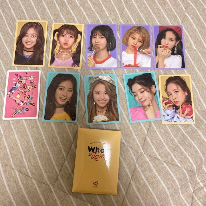 TWICE 特典トレカ