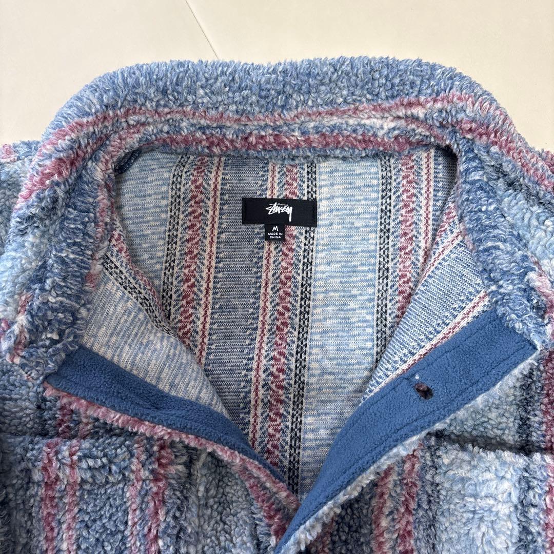 Stussy ストライプ ジャケット