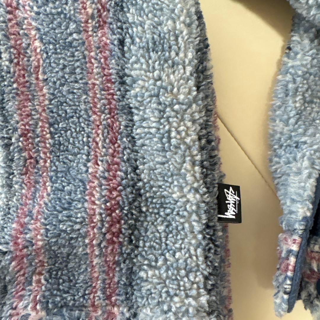 Stussy ストライプ ジャケット