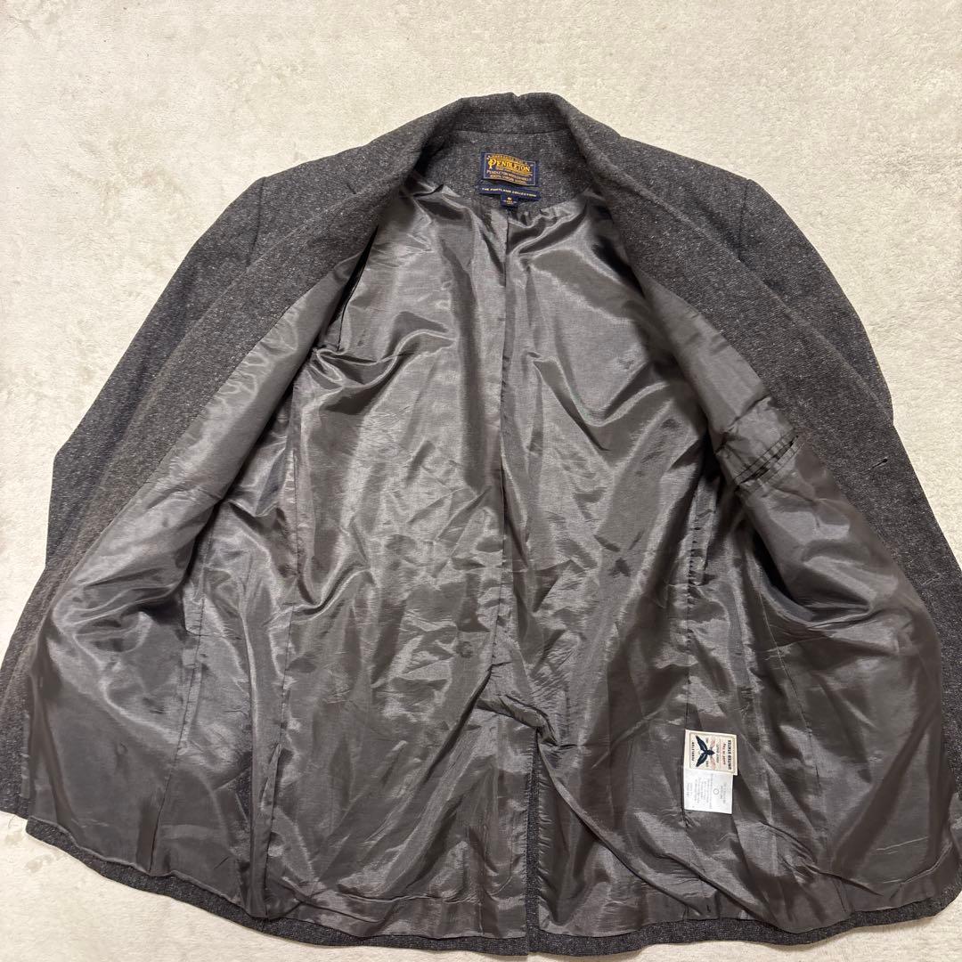 90s PENDLETON テーラードジャケット ウール×シルク　USA製