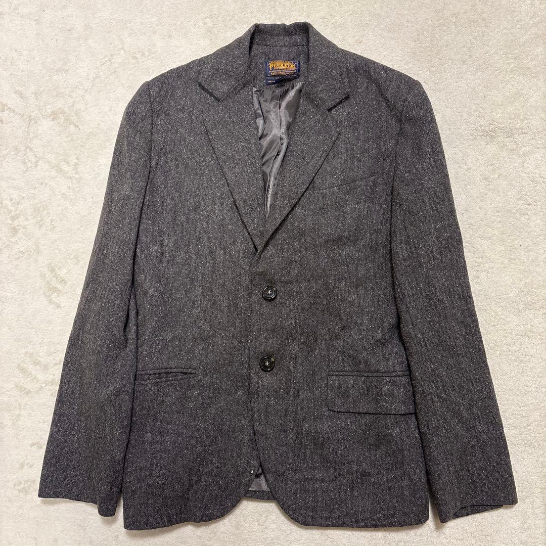 90s PENDLETON テーラードジャケット ウール×シルク　USA製