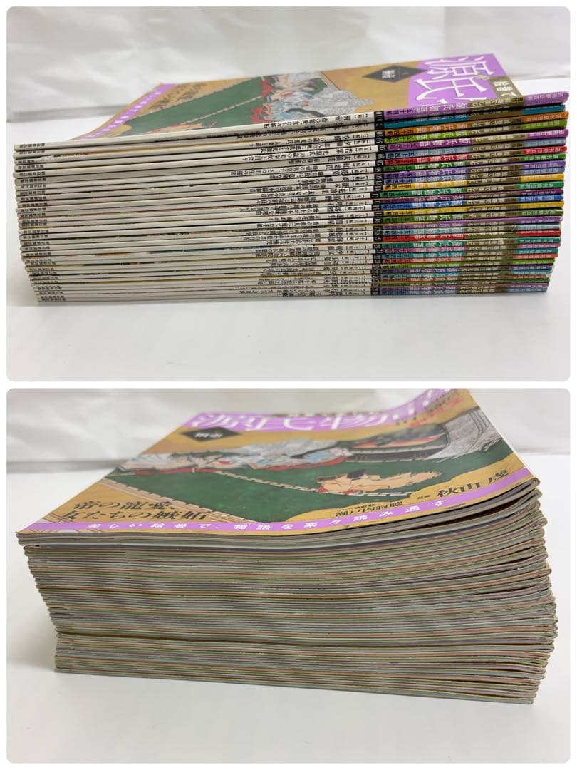【全60冊】絵巻で楽しむ 源氏物語 五十四帖 週刊朝日百科 -579-