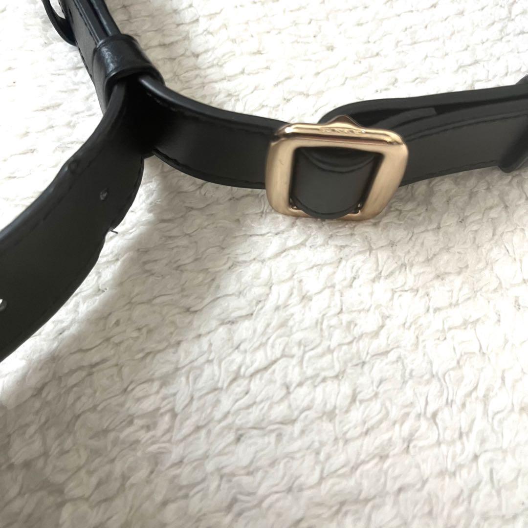 美品　COACH　 パックマン コラボ ウエストポーチ　ボディバッグ　PVC 革