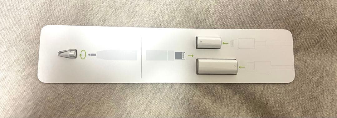 美品　Apple Pencil 第1世代　USB-Cアダプター