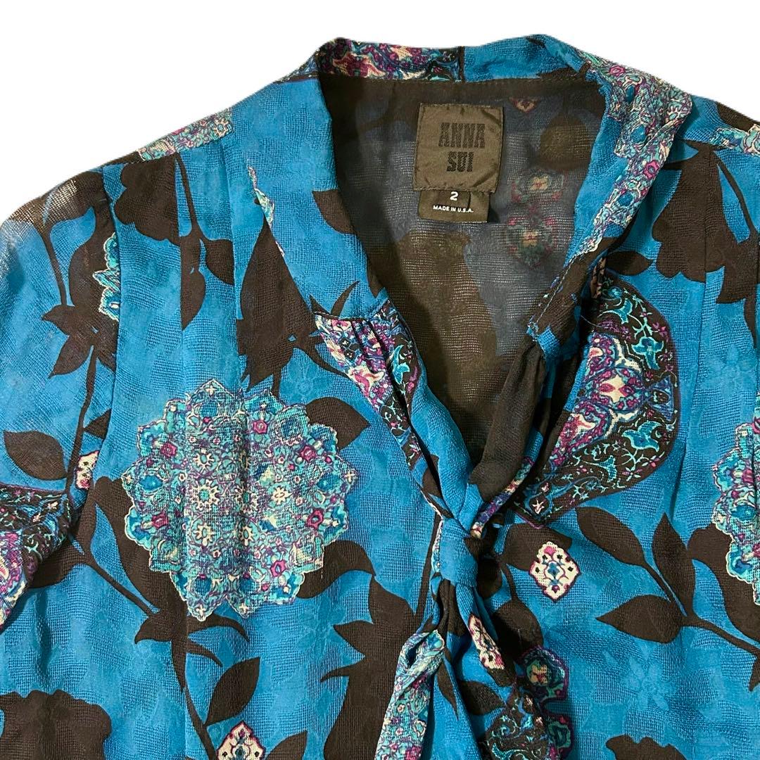 定価70.000円程　ANNA SUI 長袖ワンピース
