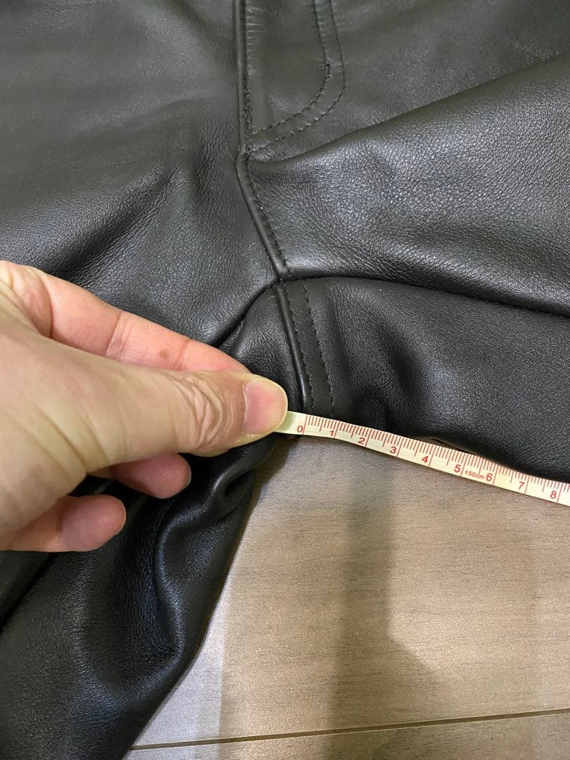 サイズ34 schott 600 レザーパンツ 革パン 米国製