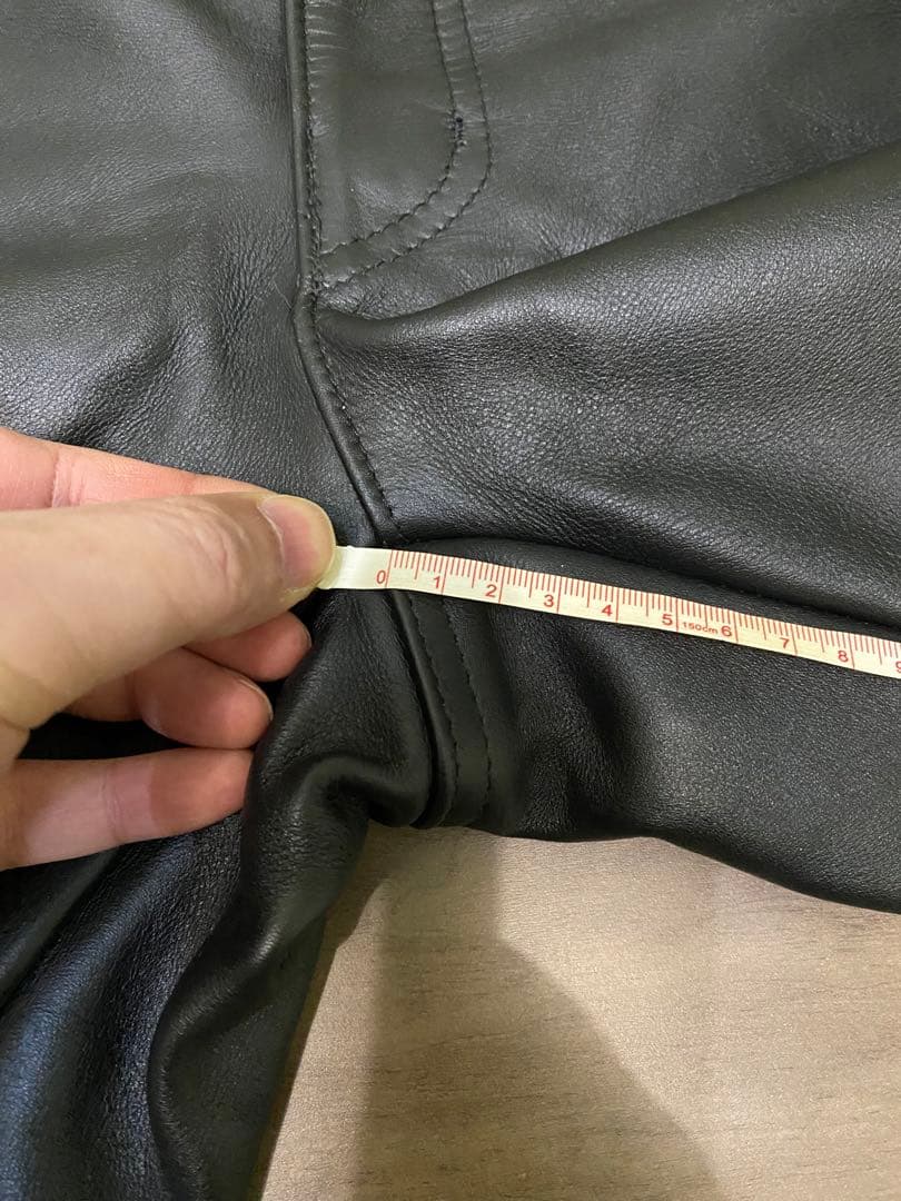 サイズ34 schott 600 レザーパンツ 革パン 米国製