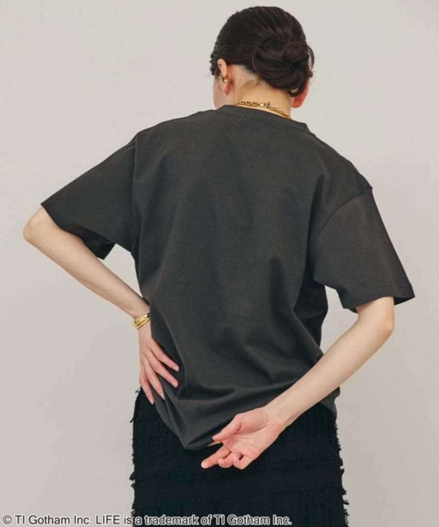 Curensology　LIFE CH Tシャツ　カレンソロジー　洗える　黒色
