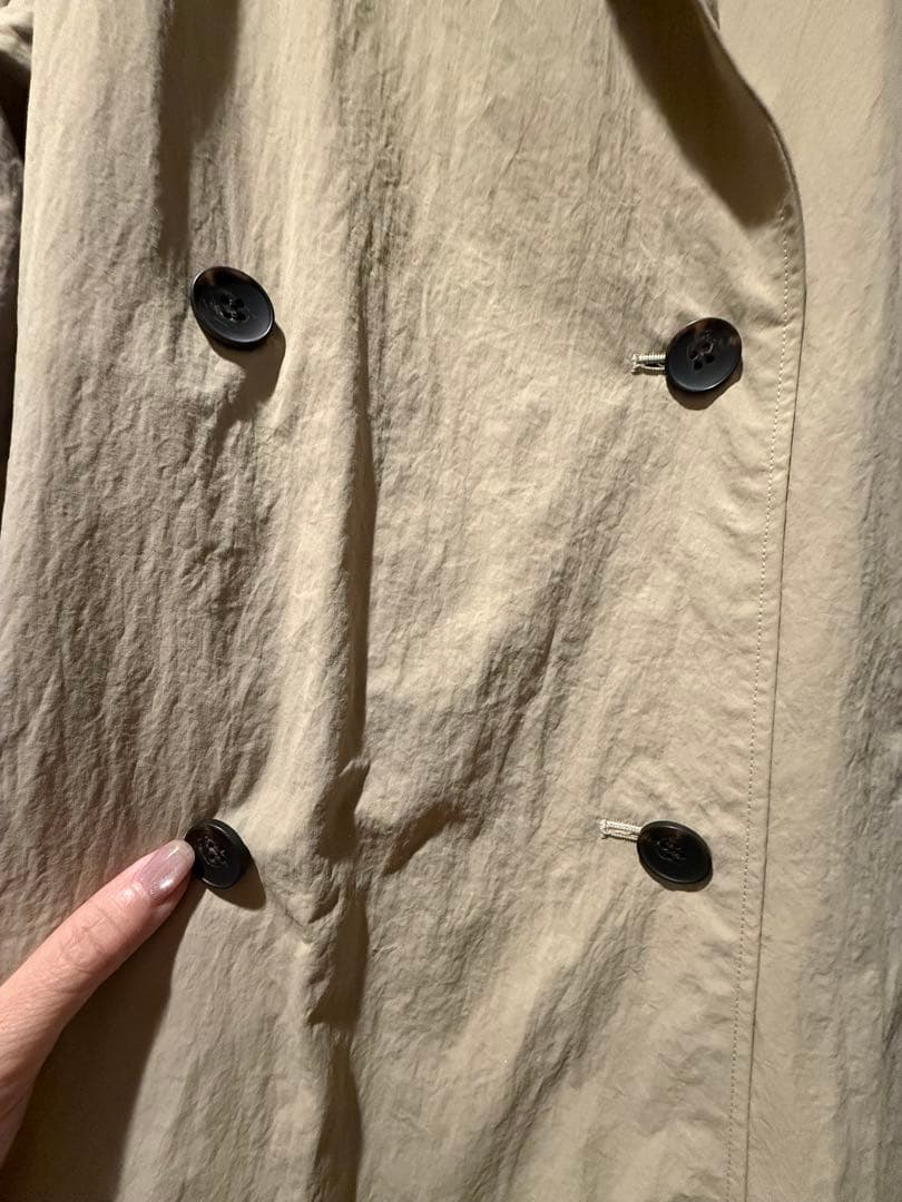 ジャケット・アウター L'Appartement ECOTTONY NYLON TRENCH COAT