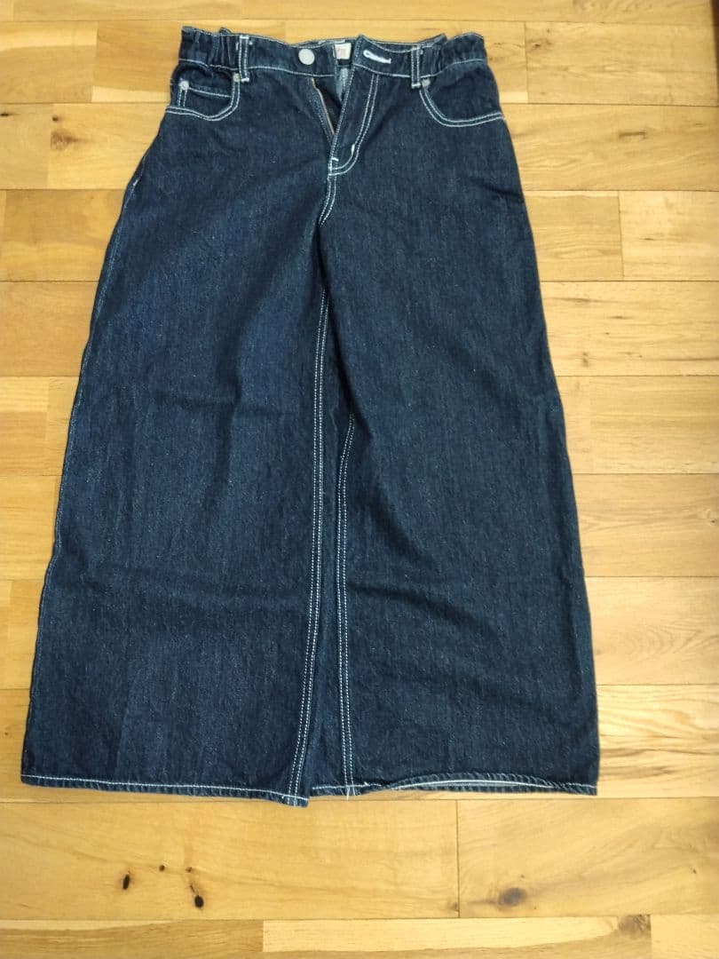 ビッグリボンデニムパンツ