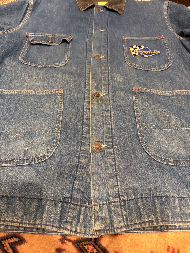 70s Sears カバーオール coverall XLサイズ GOODYEAR