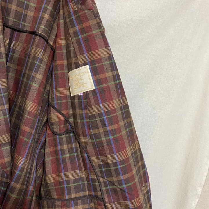 90s Burberry タータンチェックジャケット