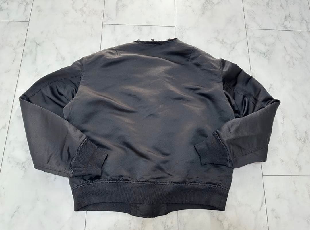 blackコムデギャルソン ma1 ブルゾン　plus junya cdg