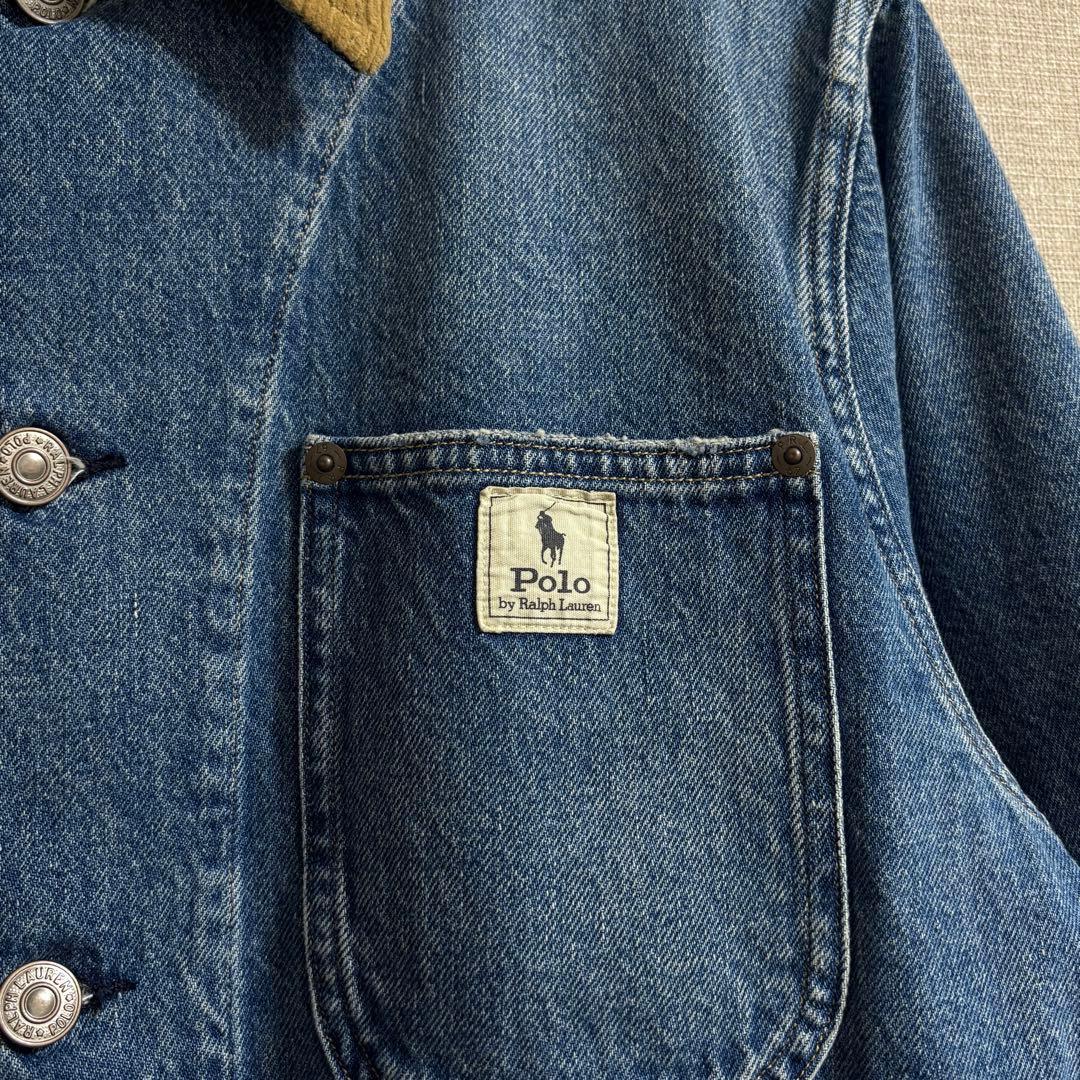 新品 POLO RALPH LAUREN カバーオール デニムジャケット S