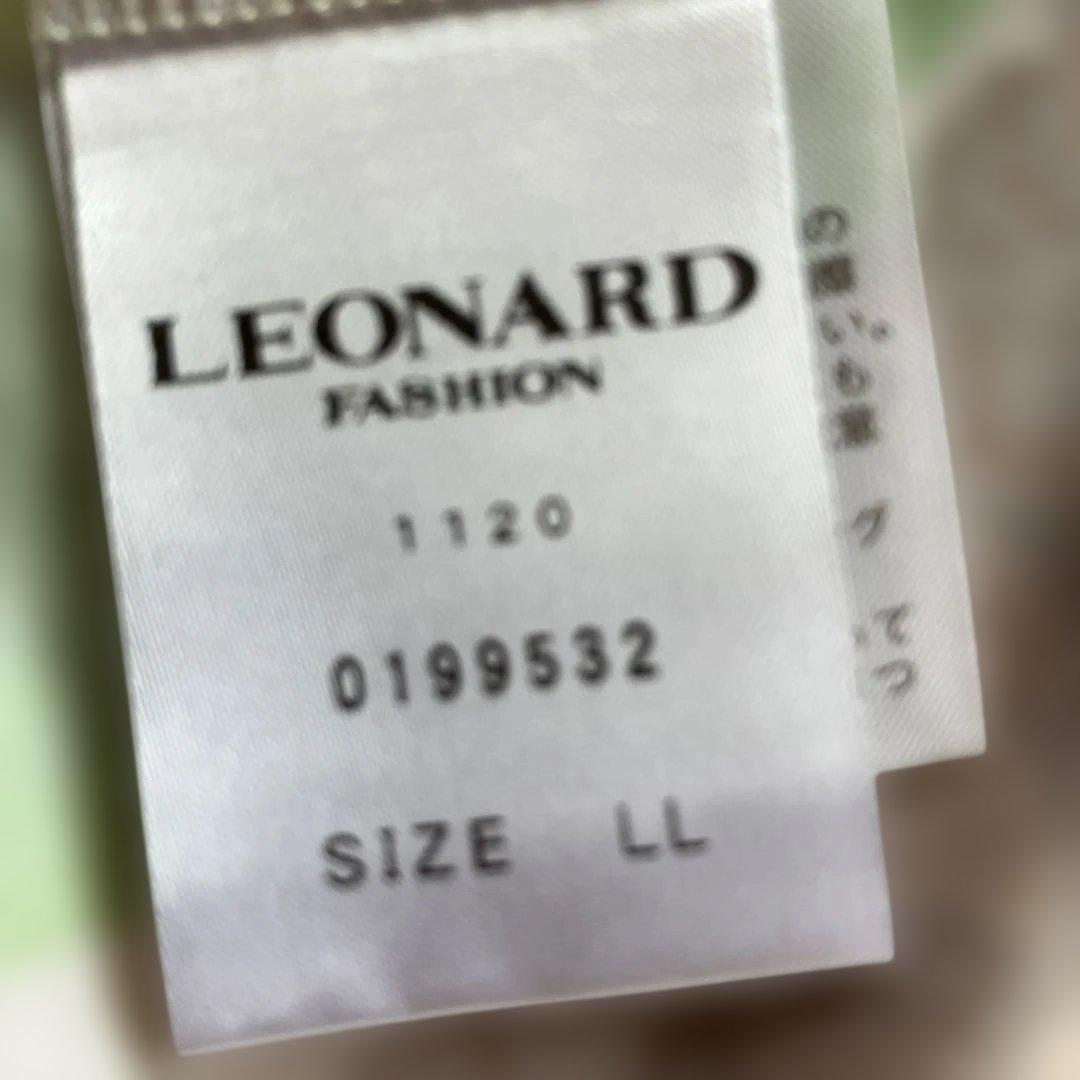 LEONARD 花柄 半袖TシャツLL