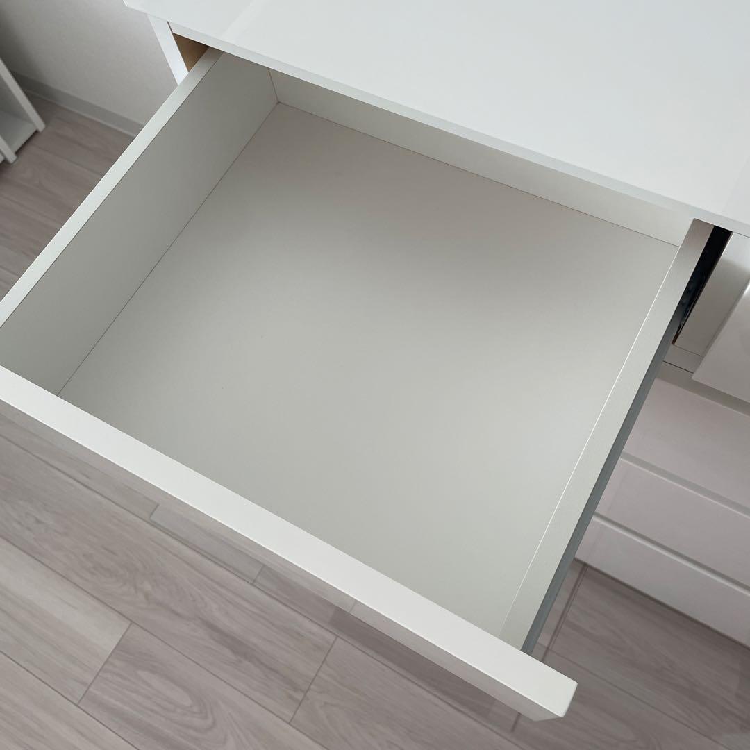 【美品】ニトリ　ハイチェストクエス　100-6WH