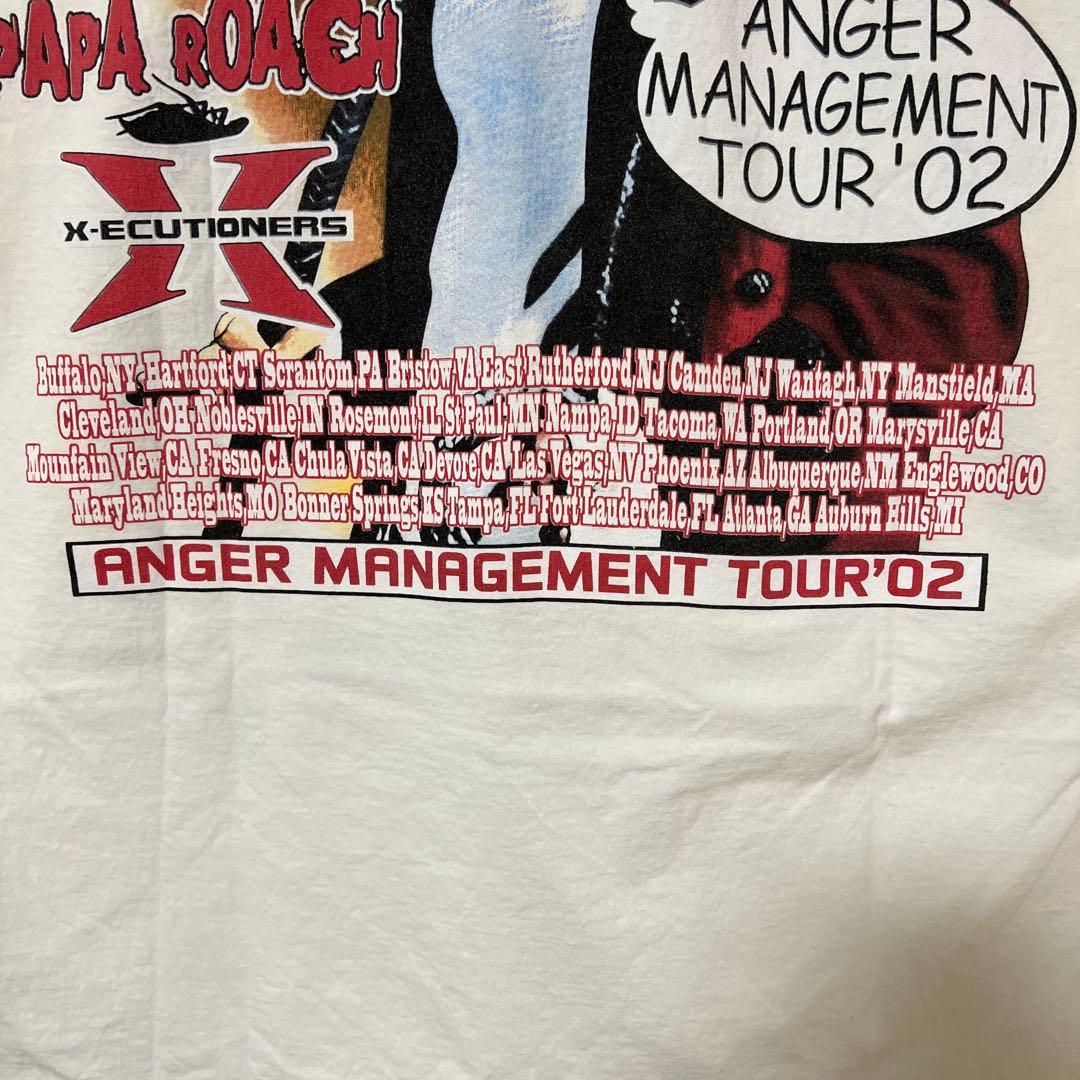 美品 エミネム ANGER MANAGEMENT TOUR’02 Tシャツ XL