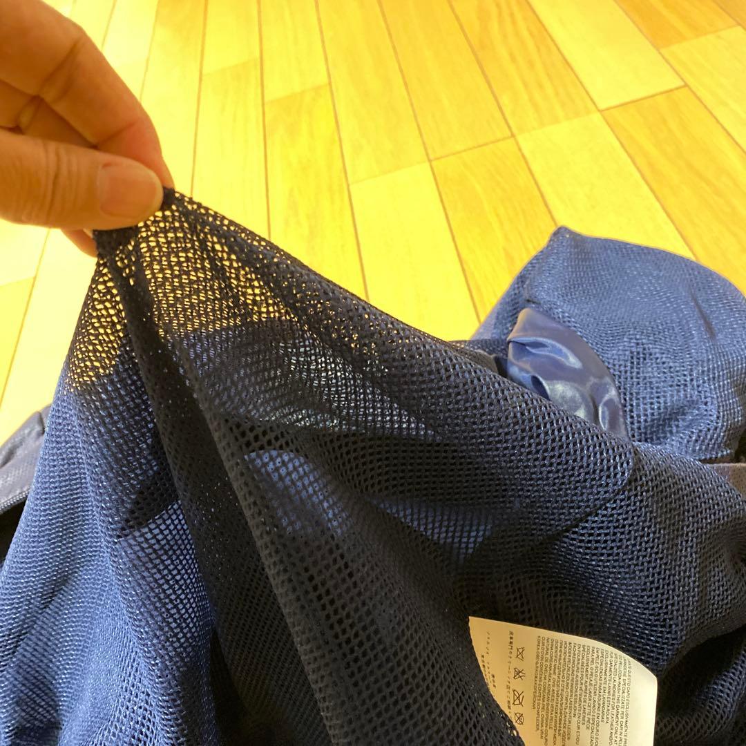 ARMANI JEANS パンチング加工シングルライダース風ジャンパー