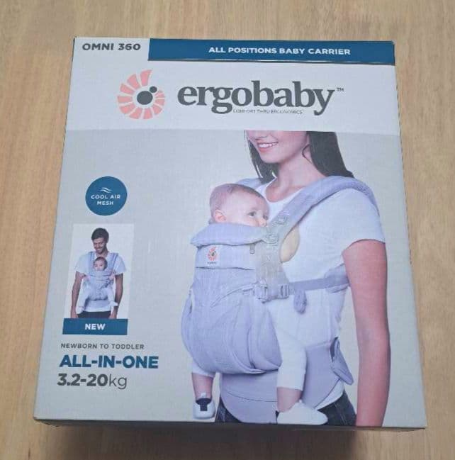 【新品・未使用】Ergobaby オムニ360 抱っこ紐 クールエアメッシュ