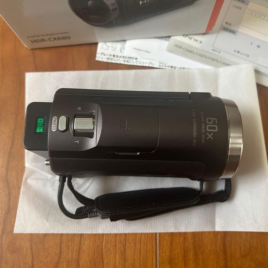 SONY HDR-CX680 デジタルHDビデオカメラレコーダー