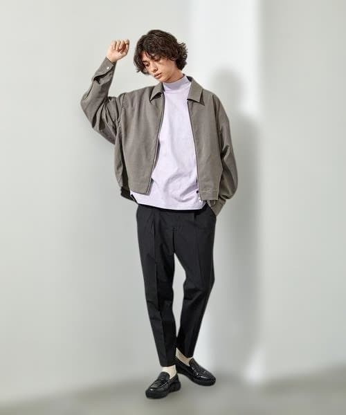 春にも洒落てるサイドzip✨19800円 ジップブルゾン UnitedTokyo