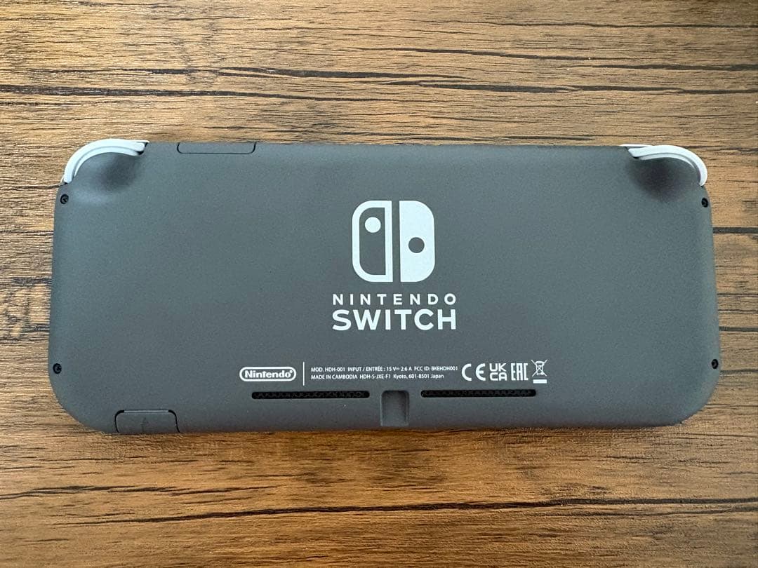 Nintendo Switch Lite グレー　カバー付き