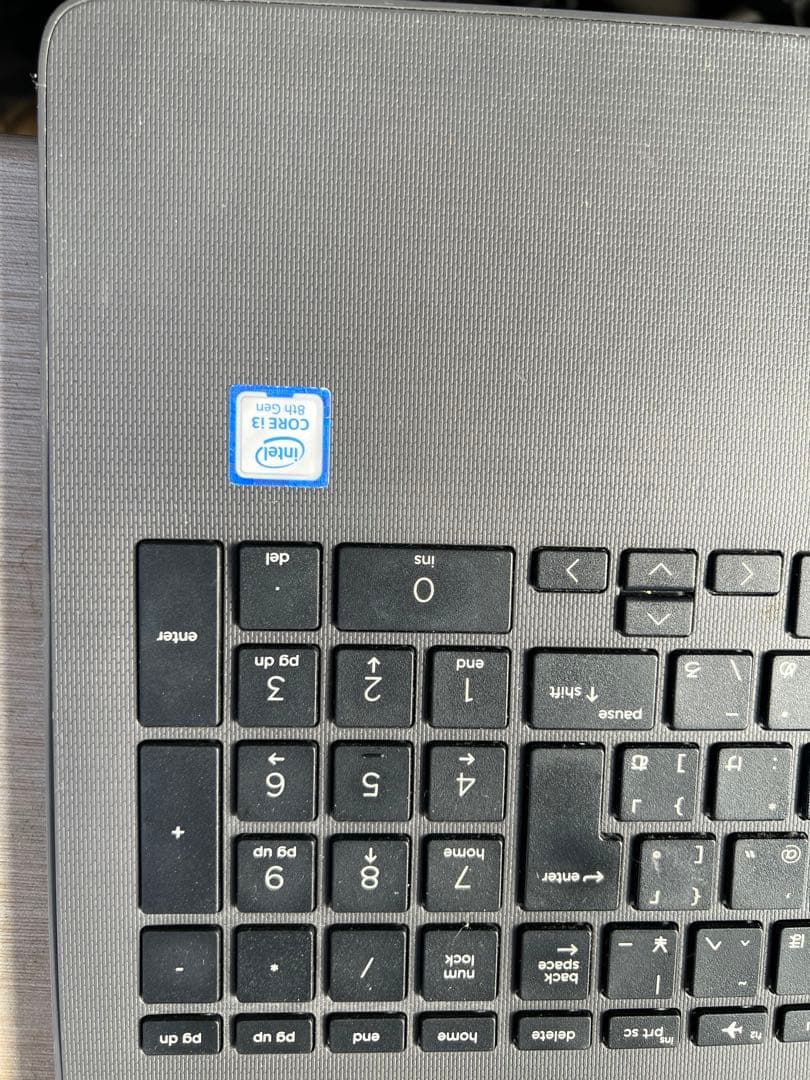 HP ノートPC Intel Core i3 ブラック
