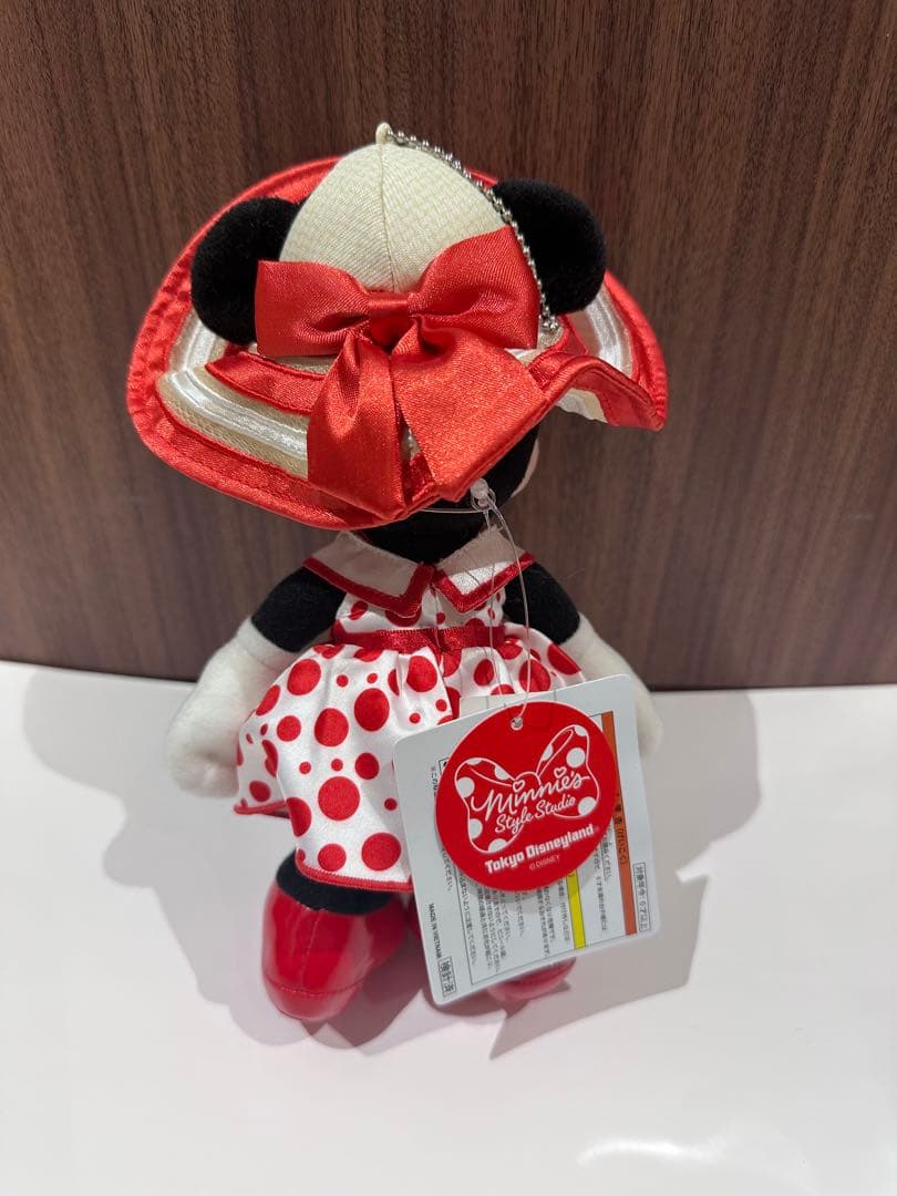 ミニーのスタイルスタジオ　夏服　ぬいぐるみバッジ